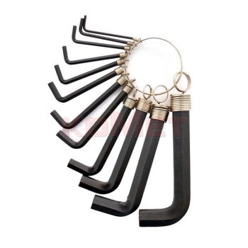 Klucze imbusowe 2-14mm (10szt)