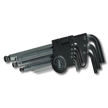 Klucze imbusowe z kulką 2,5-10 Jobi