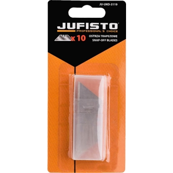 Ostrza trapezowe 19mm 10szt Jufisto