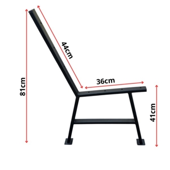Nogi stal. do ławki kpl. stopki
