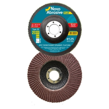 Tarcza listkowa NOVO 125 gr 120