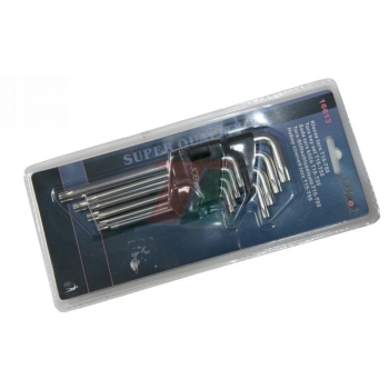 Klucze imbusowe torx Jobi cv T15-T55 9el