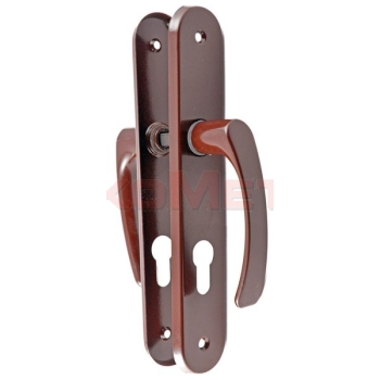 Klamka SEG dł. sz. 90wkł. brąz