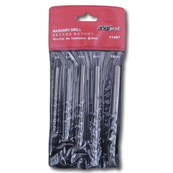 Wiertła do kamienia JOBI 4-10mm 6el.