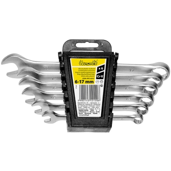 Klucze pł-oczk 8-17 6szt. satyna Condor