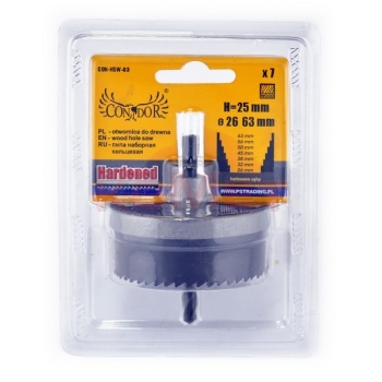 Otwornica hart. 1" Condor