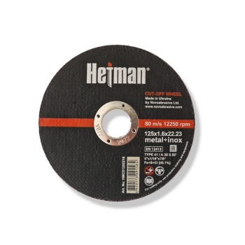 Tarcza do met. HETMAN 125x1,6