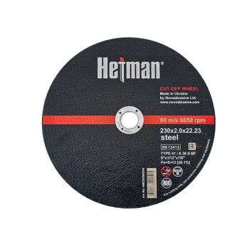 Tarcza do met. HETMAN 230x2.0