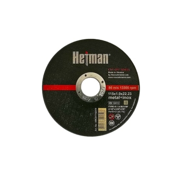 Tarcza do met. HETMAN 115x1,0