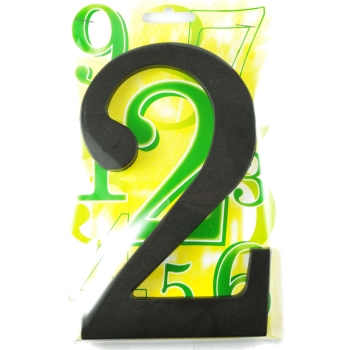 Cyfra  4 czarna