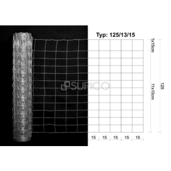 Siatka leśna 125/13/15 G