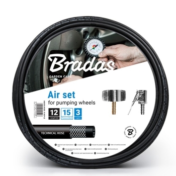 Komplet do pompowania kół dł. 8m