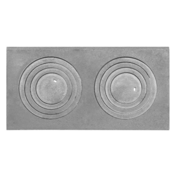 Płyta żel. 2-otworowa 60x33cm ???