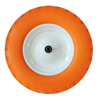 Koło taczki poliuretan ŻÓŁTE/POMAR 16x400