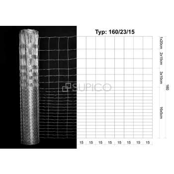 Siatka leśna 160/23/15 G