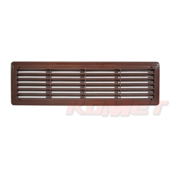 Kratka drzw. went. brązowa