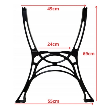 Noga AL do stolika XL (kpl-2szt.)