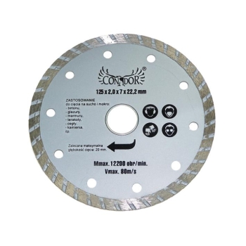 Tarcza diam.  125  Condor Turbo
