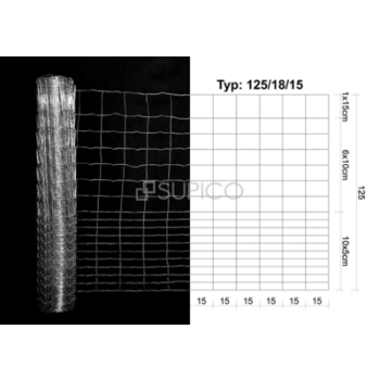 Siatka leśna 125/18/15 BG