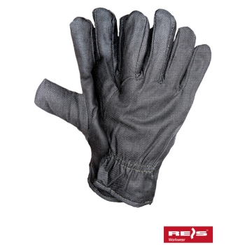 Rękawice robocze drelich.ociepl. RDO